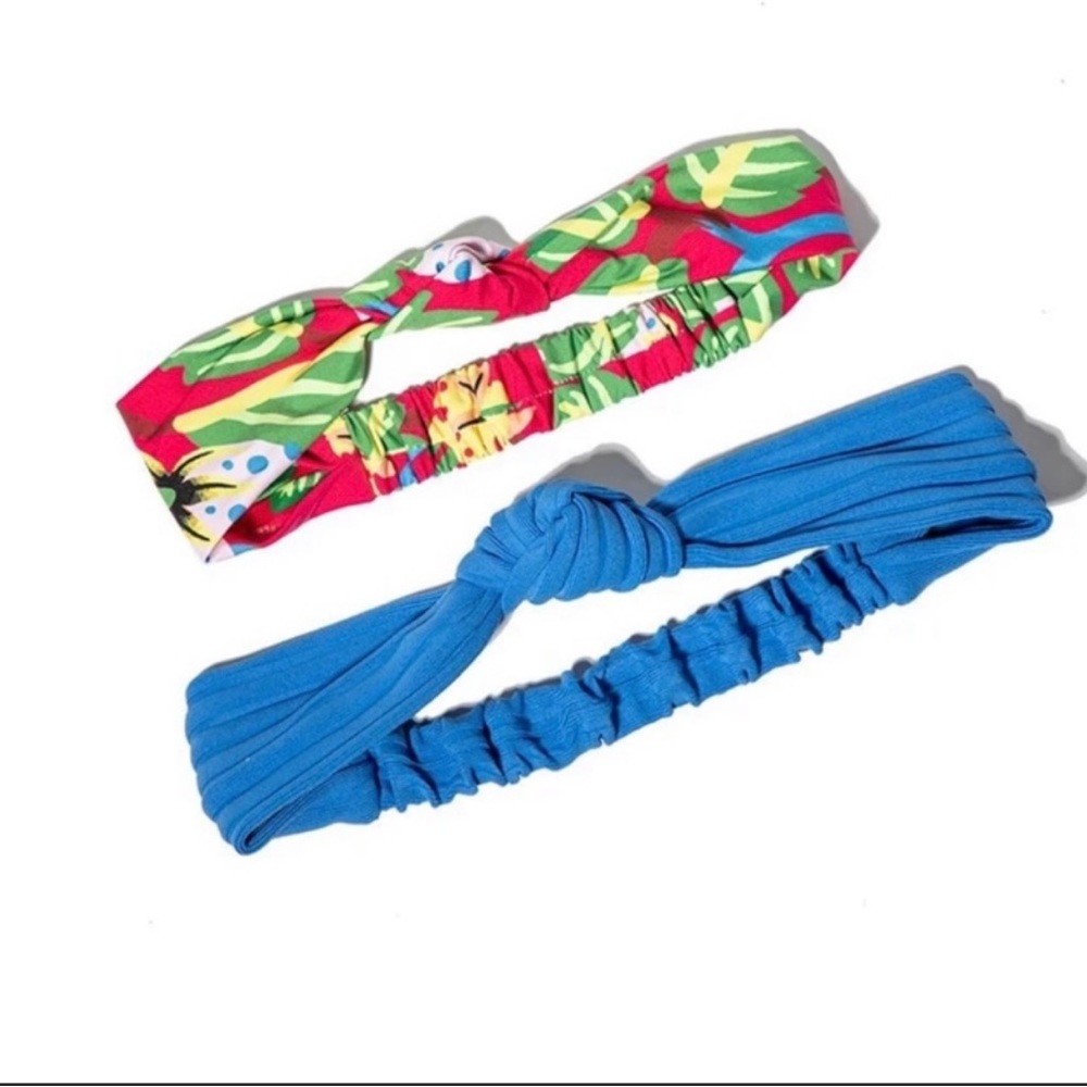 Lele Sadoughi x Solid & Striped Swim Betty Headband Set of 2